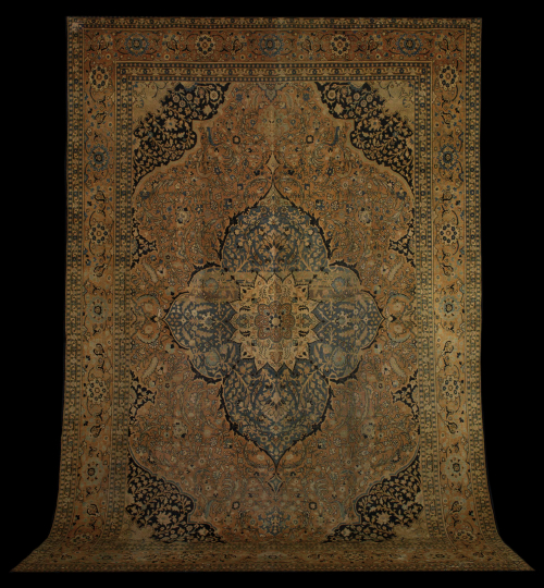 Appraisal: Antique Tabriz Carpet ' x '