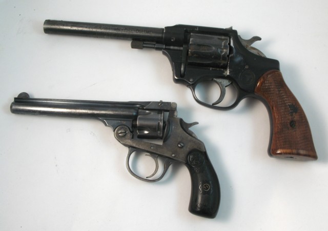 Appraisal: LOT OF TWO DOUBLE ACTION REVOLVERS Iver Johnson arms and