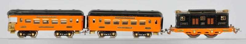 Appraisal: Ives Standard Gauge The Tiger Passenger Set Description American Pre-war