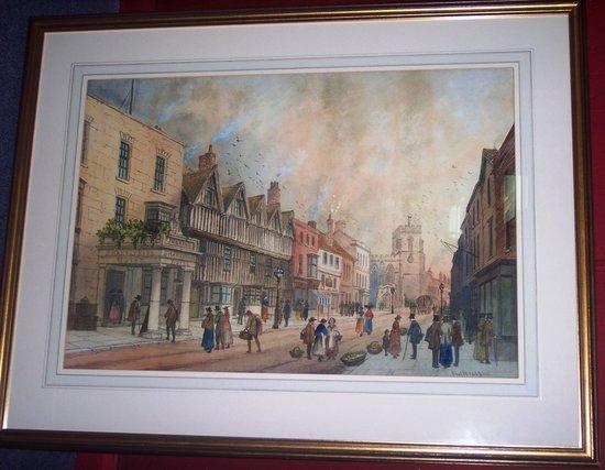 Appraisal: Paul BraddonChapel Street Stratford on Avonsigned lower right Paul Braddonwatercolour