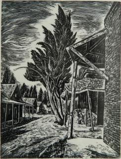 Appraisal: Charles Surendorf wood engraving Charles surendorf American - - ''Pay