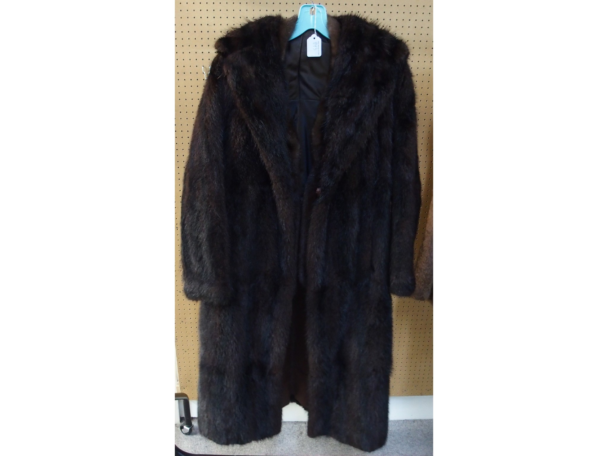 Appraisal: Fur coat and fur stole