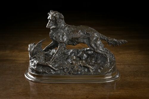 Appraisal: PIERRE JULES MENE - A late th century bronze of