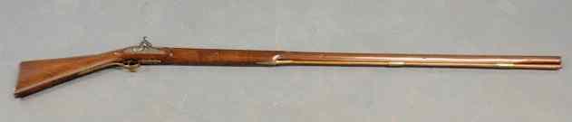 Appraisal: Lancaster County Pennsylvania walnut percussion long rifle c signed Depperd