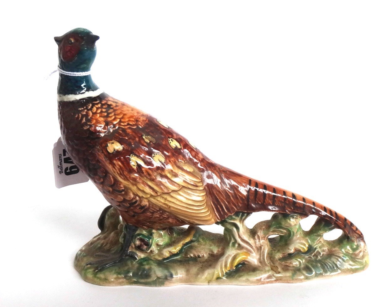 Appraisal: Three Beswick wild birds Pheasant No Pigeon No and Owl