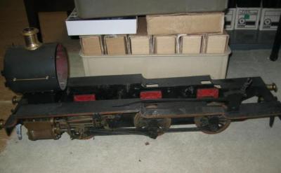 Appraisal: A part built gauge freelance - - tank locomotive from