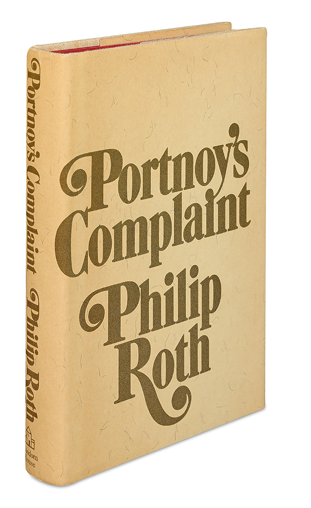 Appraisal: ROTH PHILIP Portnoy's Complaint vo original beige cloth gilt-lettered top