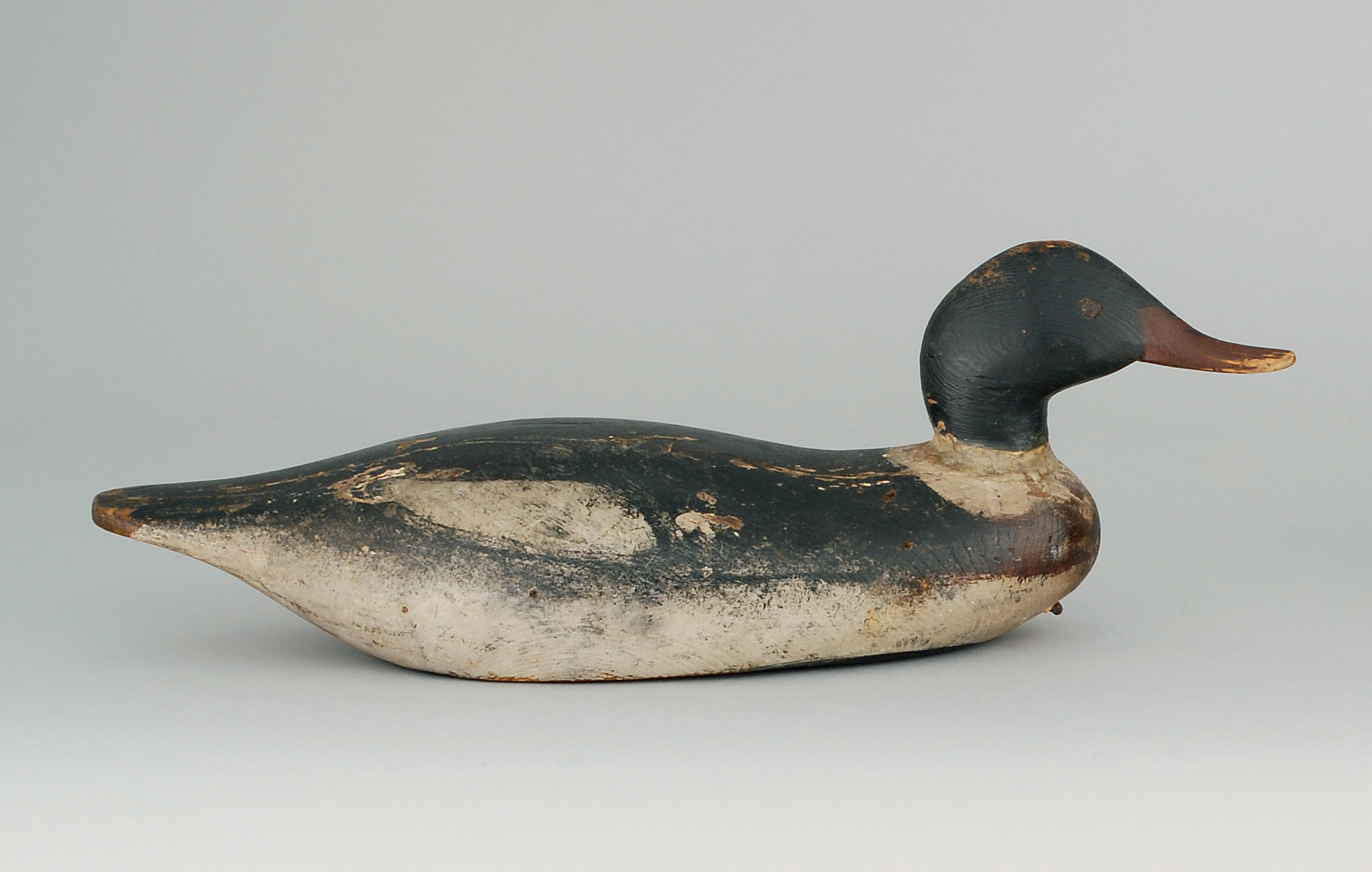 Appraisal: RED-BREASTED MERGANSER DRAKE DECOY Attributed to the Mayhew Family of