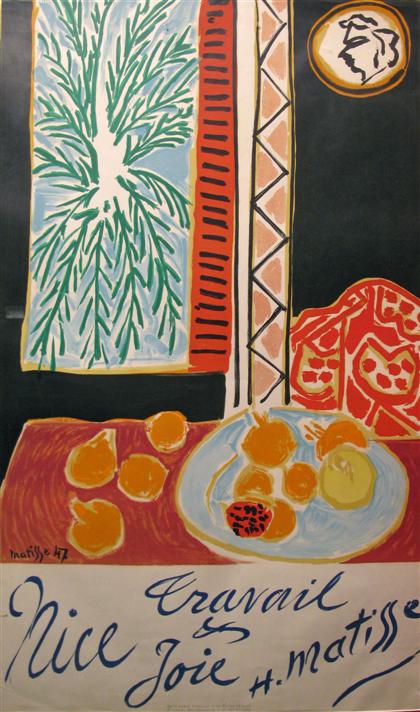 Appraisal: HENRI MATISSE french -