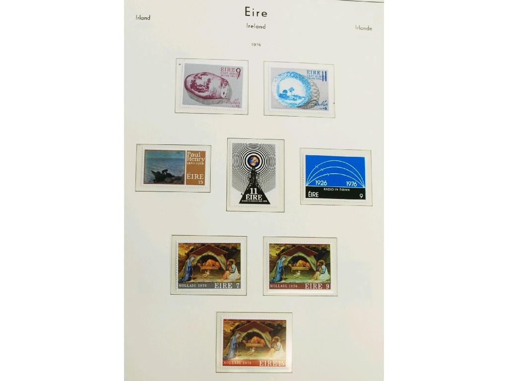 Appraisal: IRELAND LIGHTHOUSE HINGE LESS ALBUM WITH AN UNMOUNTED MINT COLLECTION