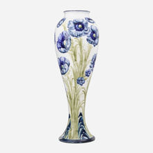 Appraisal: William Moorcroft for James Macintyre Co Tall Florian Ware vase