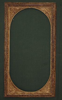 Appraisal: Large Ornate Giltwood Frame x in