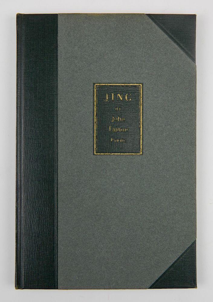 Appraisal: J T Foote- ''Jing'' Foote John Taintor- ''Jing''- Derrydale Press