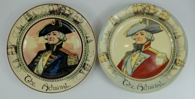 Appraisal: Royal Doulton early Dickens seriesware rack plate The Admiral D