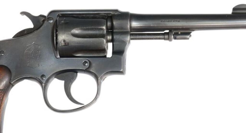 Appraisal: Smith Wesson Double Action M P Hand Ejector revolver Fourth