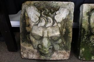 Appraisal: th C French Carved Gargoyle Garden Statue Size x in