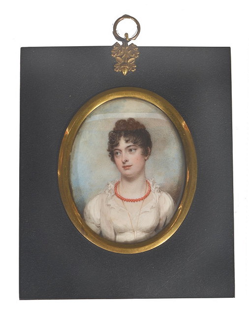 Appraisal: William I I Wood British c - A lady with