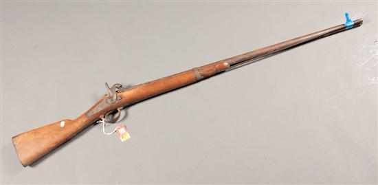 Appraisal: Percussion rifle circa parts gun no visible marks Estimate -