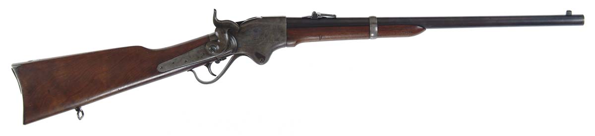 Appraisal: ALTERED SPENCER CIVIL WAR CARBINE Cal Spencer SN Fine Springfield