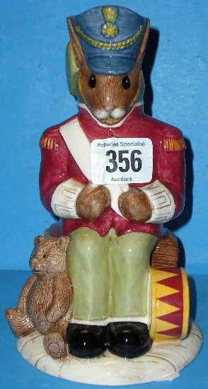 Appraisal: Royal Doulton Bunnykins Toby Jug Toy Soldier D boxed with