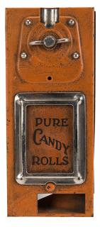 Appraisal: Advance Machine Company Cent Pure Candy Rolls Vendor Chicago ca