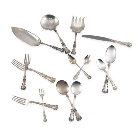 Appraisal: Assembled Gorham Sterling Silver Flatware Service Estimate -