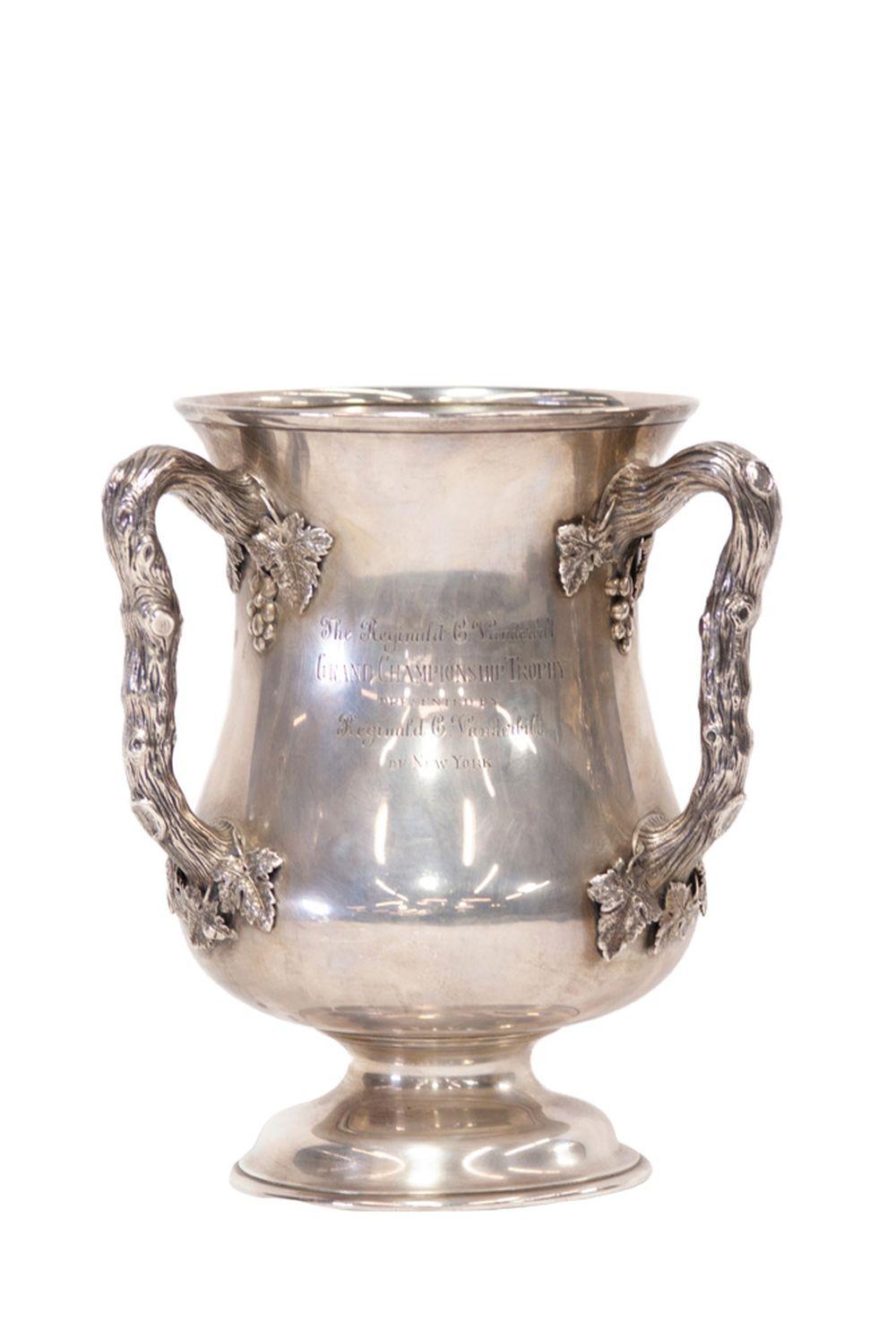 Appraisal: GORHAM STERLING PRESENTATION CUPstamped with marks and sterling verso pint