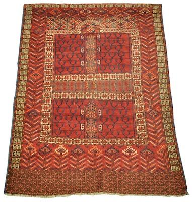 Appraisal: An Estate Bokhara Engsi Carpet Low pile wool on wool