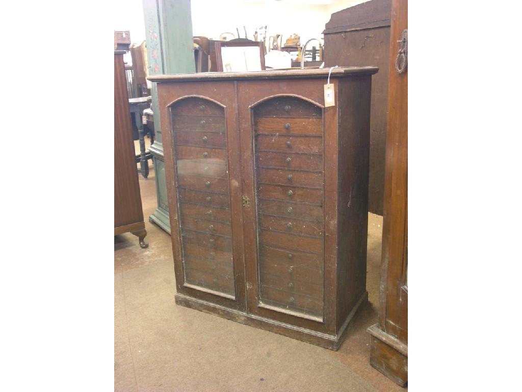 Appraisal: A burr walnut veneered bedroom chest five long drawers on