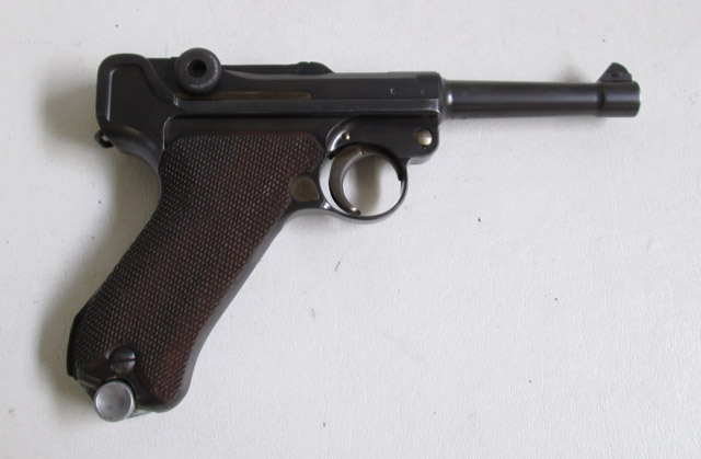 Appraisal: MAUSER MODEL LUGER SEMI AUTOMATIC PISTOL mm caliber barrel blued