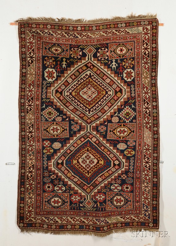 Appraisal: Kuba Rug Northeast Caucasus last quarter th century small crease