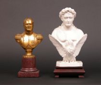 Appraisal: Two Busts of Napoleon ca th Century The first bust