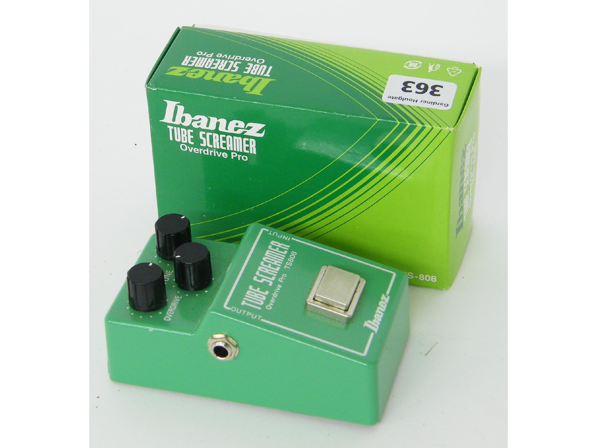 Appraisal: Ibanez TS- Tube Screamer Overdrive Pro guitar pedal boxed appears