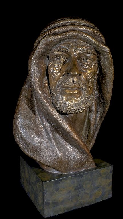 Appraisal: King David Bronze By Tom Clark Bust Of King David