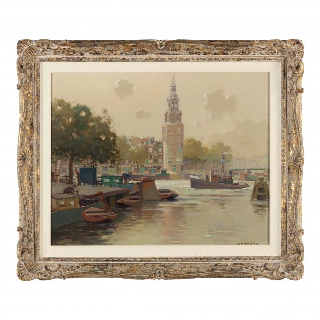 Appraisal: JAN KNIKKER JR DUTCH - VIEW OF MUNT TOWER AND