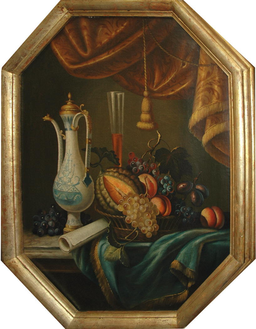 Appraisal: German School th th Century Still Lifes with Fruit and