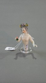 Appraisal: A Drestle and Kister porcelain half doll 'La Dame aux