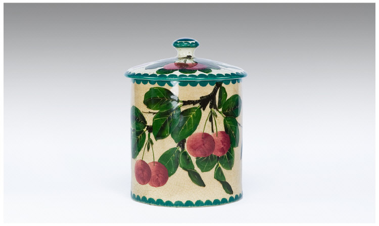 Appraisal: Wemyss Cherries Pattern Preserve Pot and Cover Full Marks To