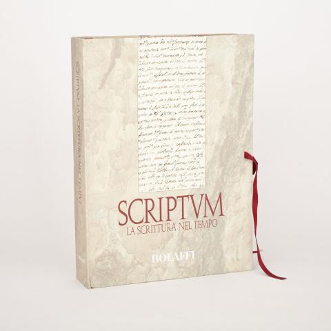 Appraisal: La Scrittura nel Tempo Boxed Folio of Documents th to