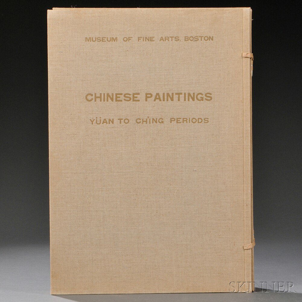 Appraisal: Portfolio of Chinese Paintings Yuan to Ching Boston Museum of