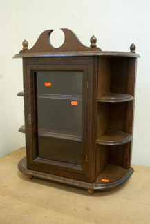 Appraisal: REPRODUCTION SMALL CUPBOARD