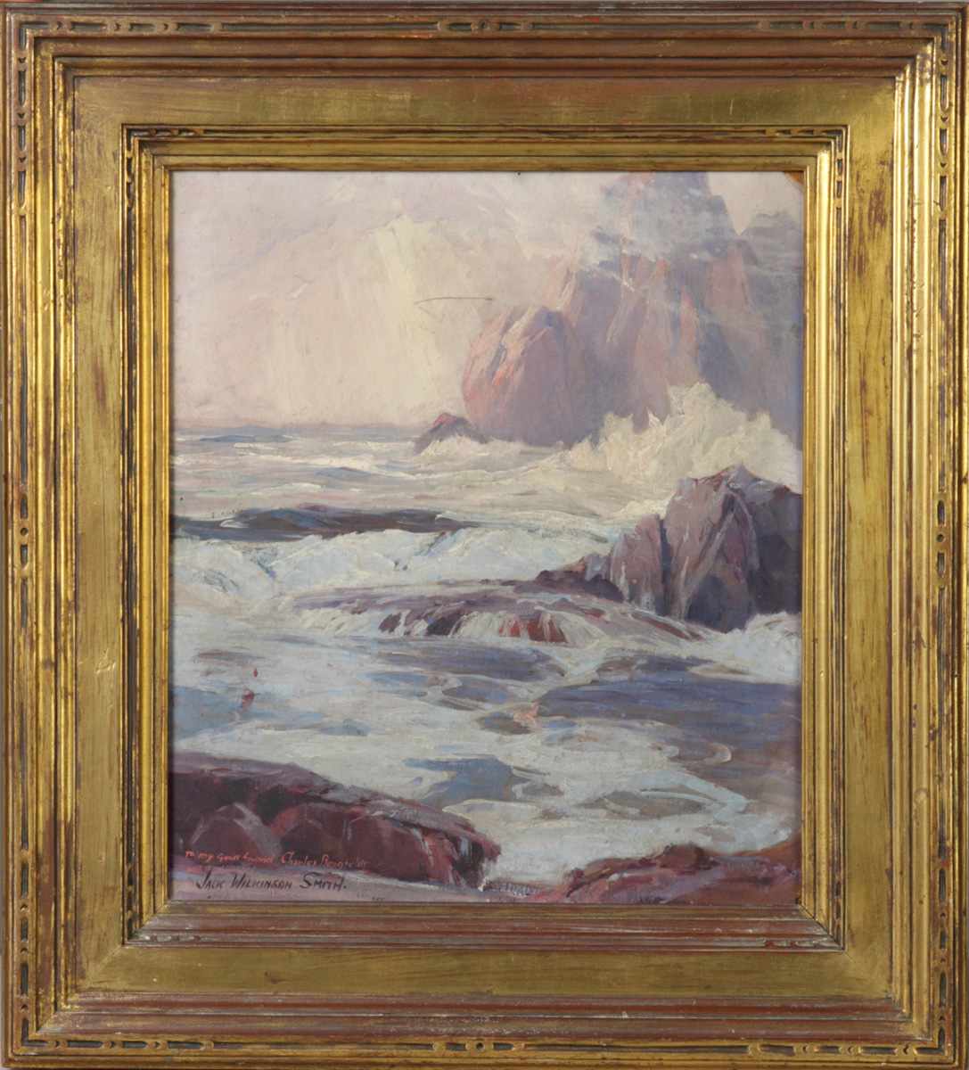 Appraisal: Jack Wilkinson Smith American - Seascape Sgn Lower left ''To