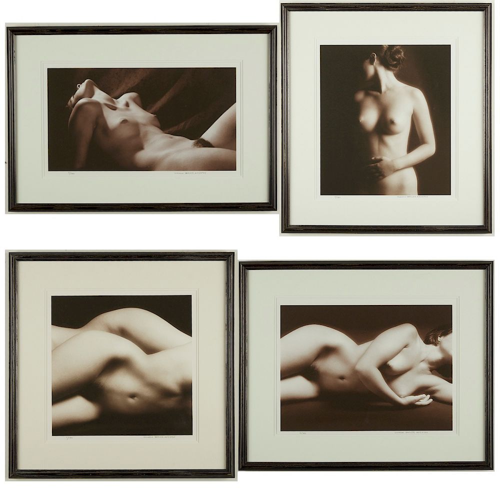 Appraisal: Grp Sharon Amestoy Nude Photographs Sharon Amestoy th st c