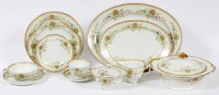 Appraisal: JAPANESE 'KOMATSU' PORCELAIN DINNER SERVICE PCS JAPANESE 'KOMATSU' PORCELAIN DINNER