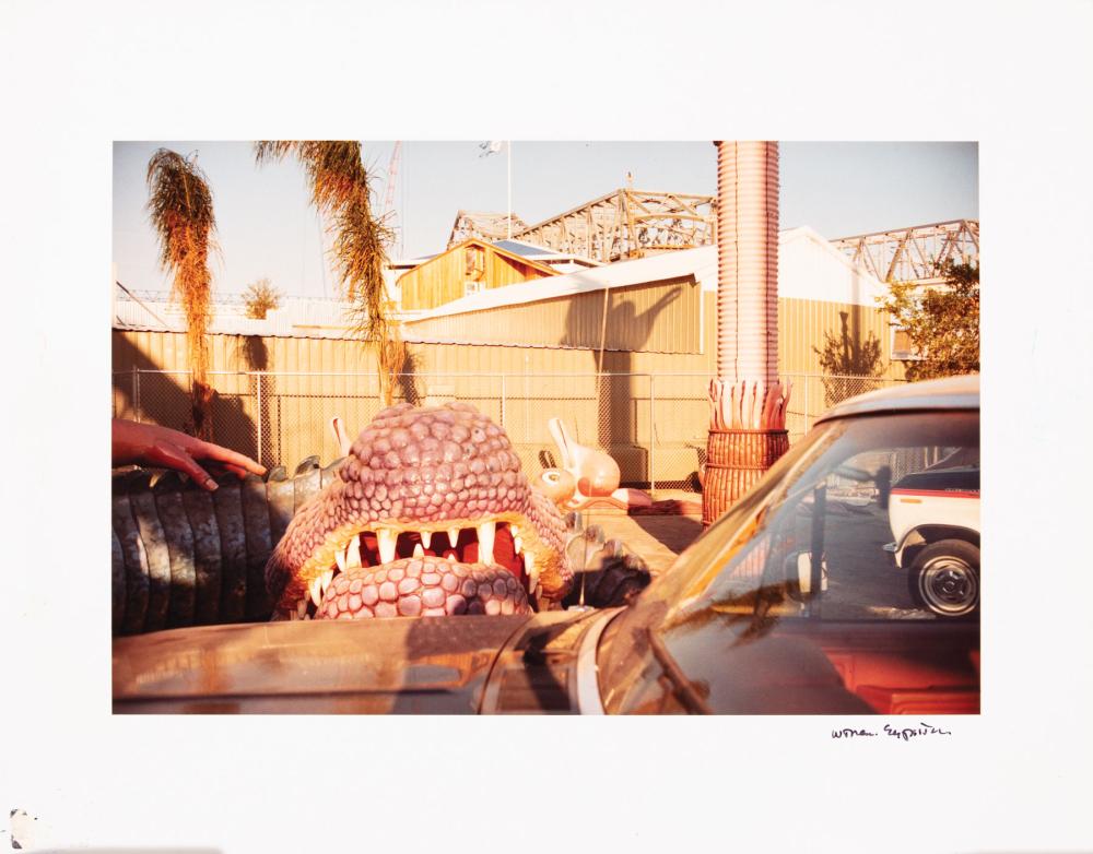 Appraisal: William Eggleston American Mississippi b World's Fair Under Construction New