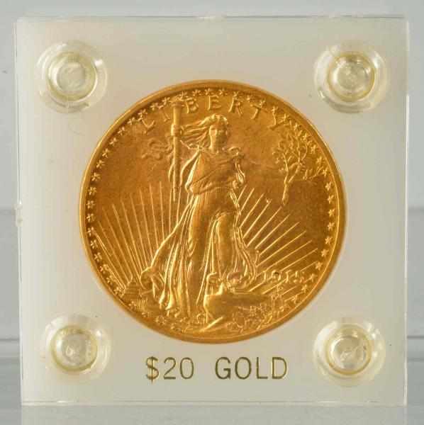 Appraisal: St Gaudens Double Eagle BU Gold Coin