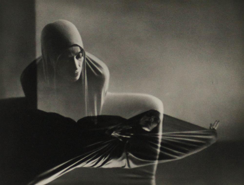 Appraisal: BARBARA MORGAN AMERICAN - MARTHA GRAHAM - LAMENTATION Gelatin silver