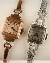 Appraisal: WATCH LOT - Lot of two lady's wristwatches one is