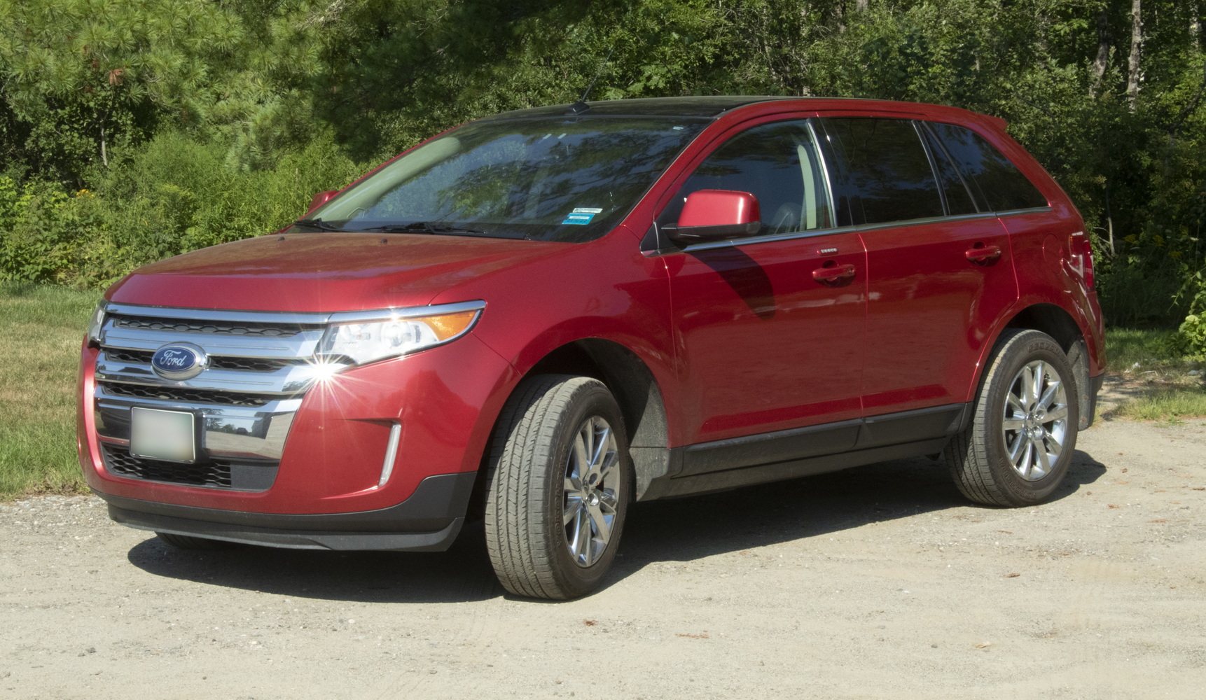 Appraisal: FORD EDGE L V engine AWD -speed automatic transmission red