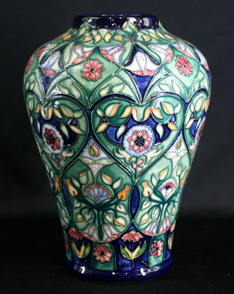 Appraisal: A baluster vase with collared rim in the Anatolia design